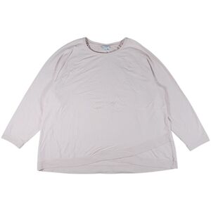 J Jill Pure Top Women 3X Pale Pink Pullover Long Sleeve Shirt Pima Cotton Ballet